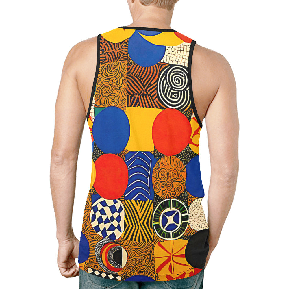 Gift Men's All Over Print Tank Top Nnkan mi