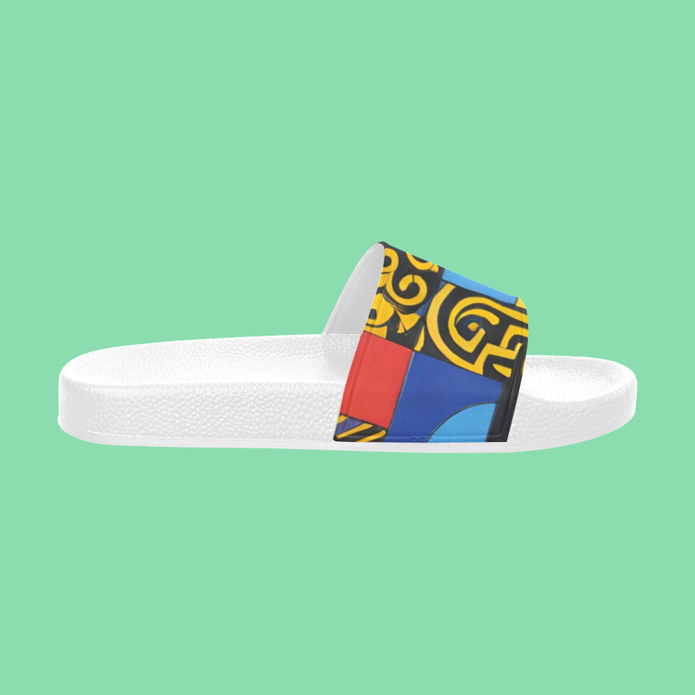 Geschenk Damen Slide Sandalen Erin