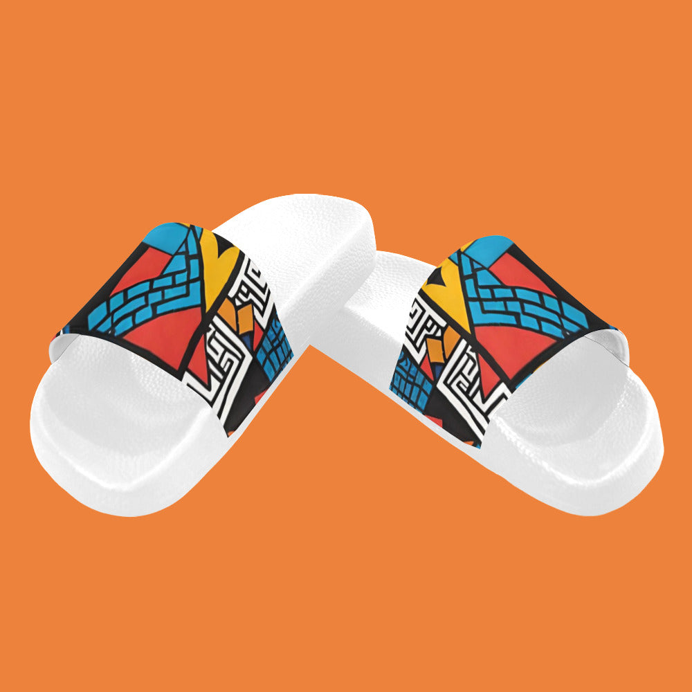 Geschenk für Damen Slide Sandalen Awa