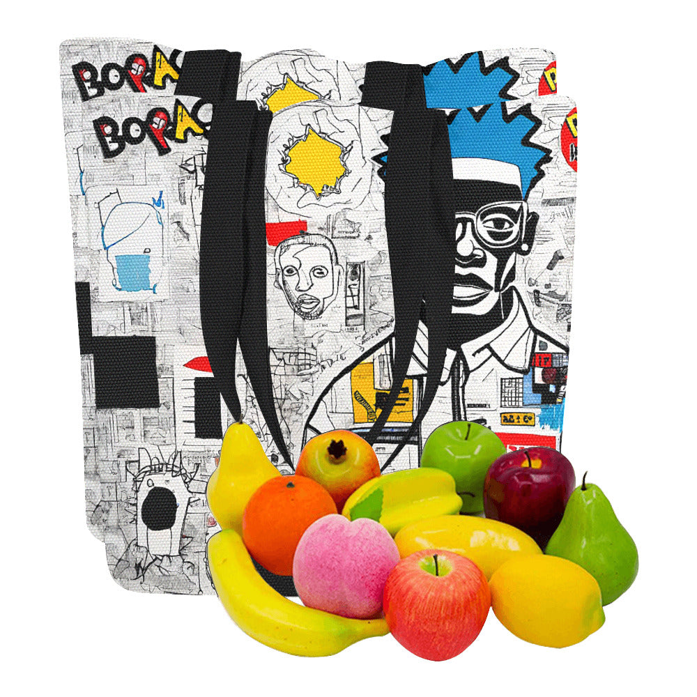 Canvas Tote Bag Geri Geri (Set of 2)