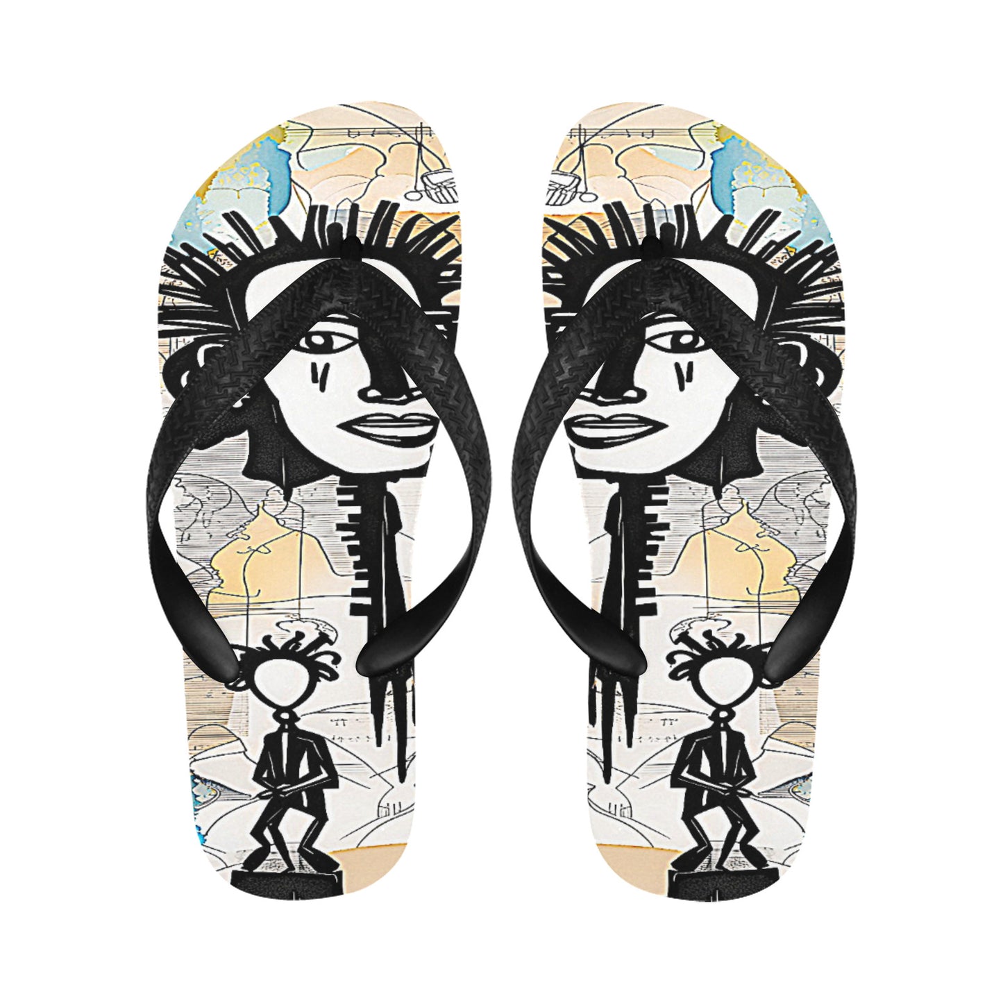 Geschenk-Flip-Flops (für Männer und Frauen) Baba