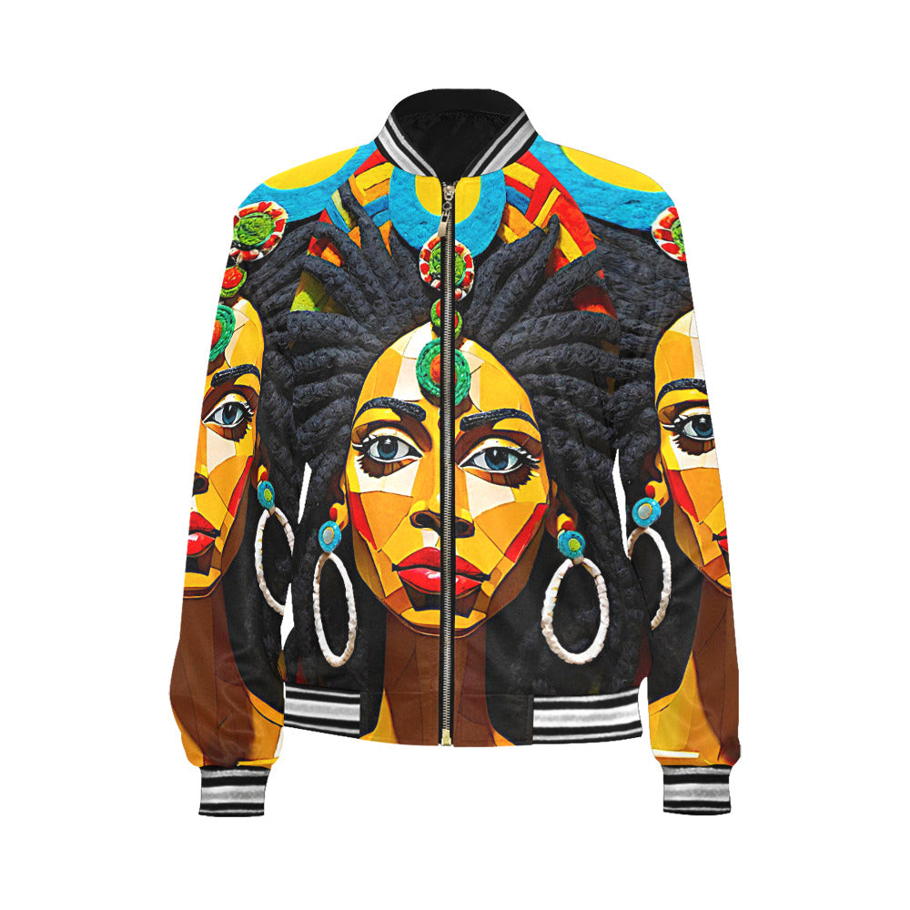 Gift Women's Horizontal Stripes Jacket