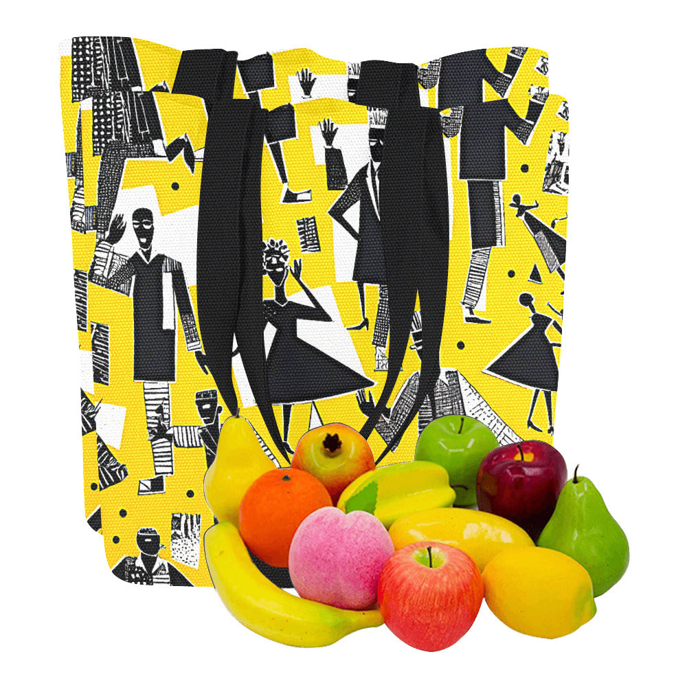 Canvas Tote Bag Alujo gidi (Set of 2)