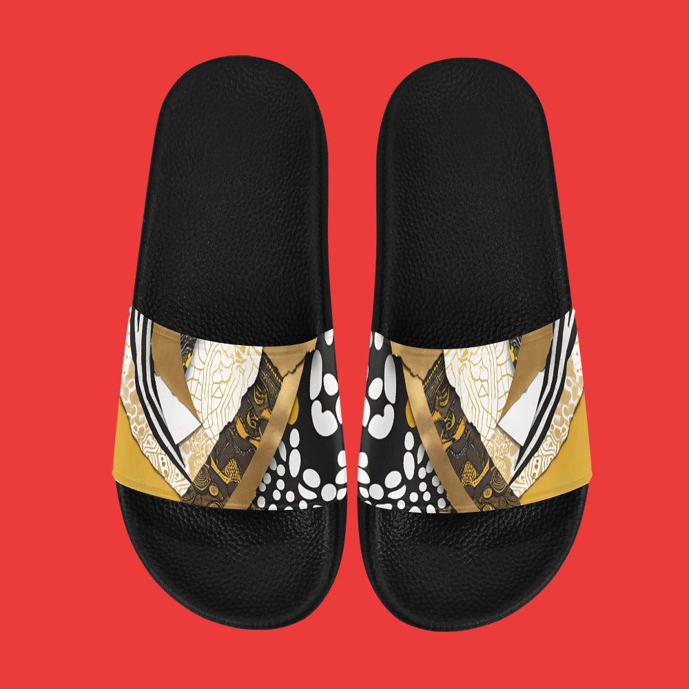 Geschenk für Damen Slide Sandalen Aso