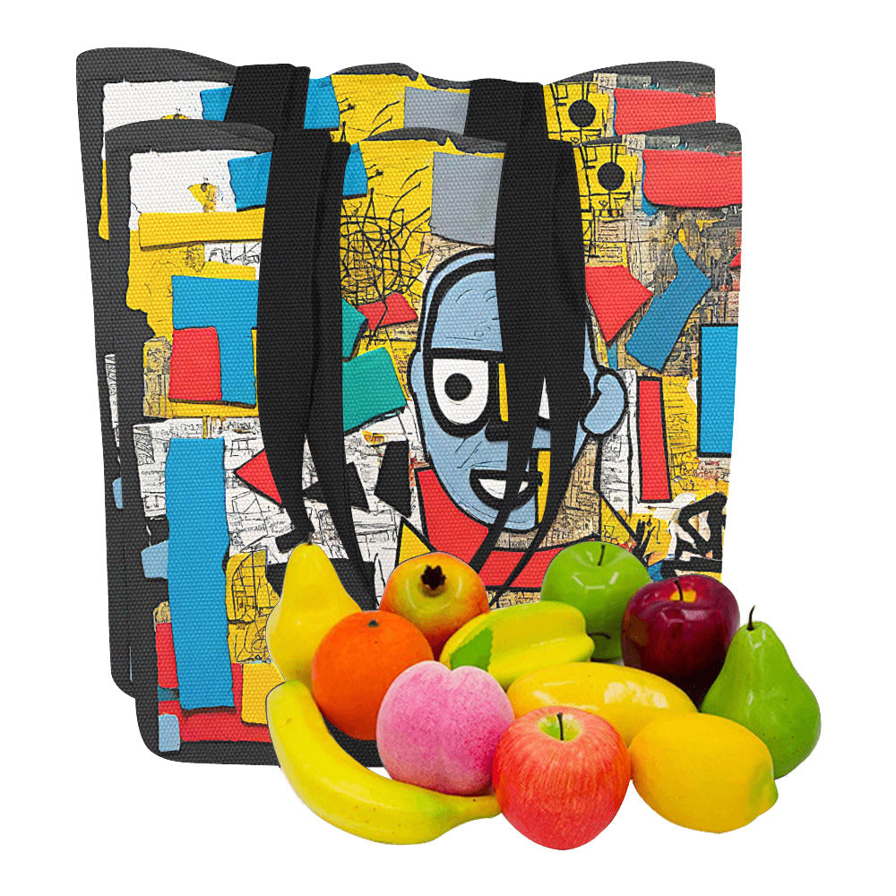 Canvas Tote Bag Amo (Set of 2)