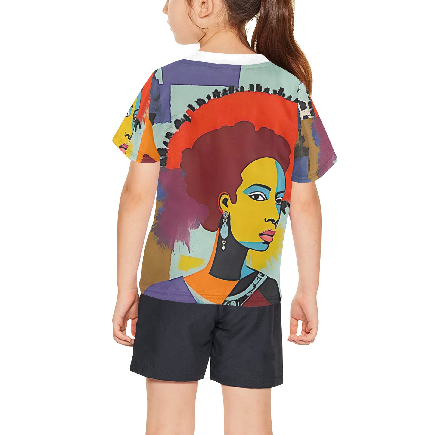 Gift Big Girls' Crew Neck T-Shirt Apon