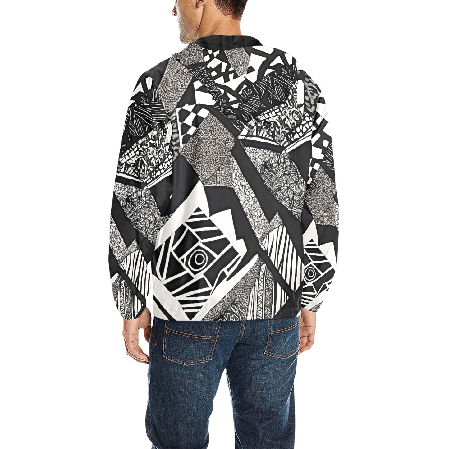 Gift Men's Quilted Windbreaker Rerin