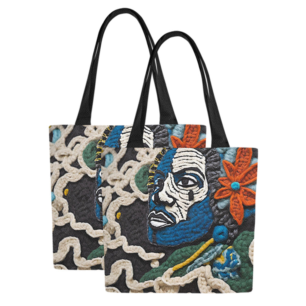 Canvas Tote Bag Yosimi (Set of 2)