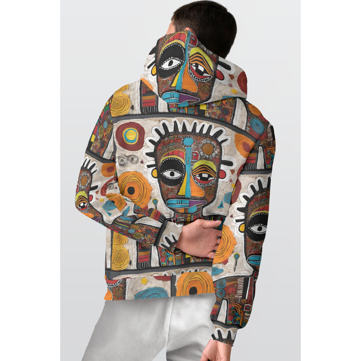 Gift Men's (Unisex) Thick Alien Pullover Hoodie