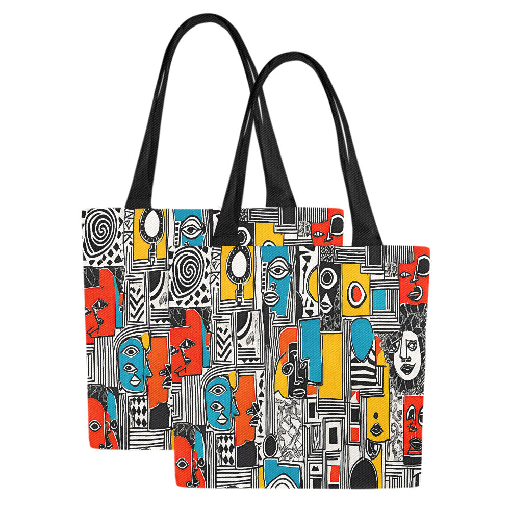 Canvas Tote Bag Ojue re (Set of 2)