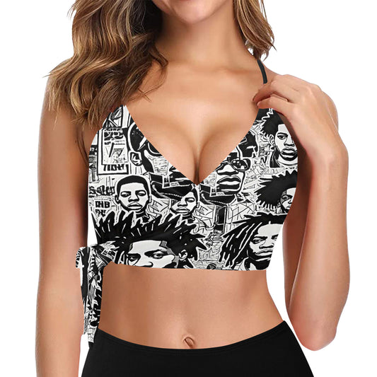 Gift Women's Knot Side Bikini Top Ero