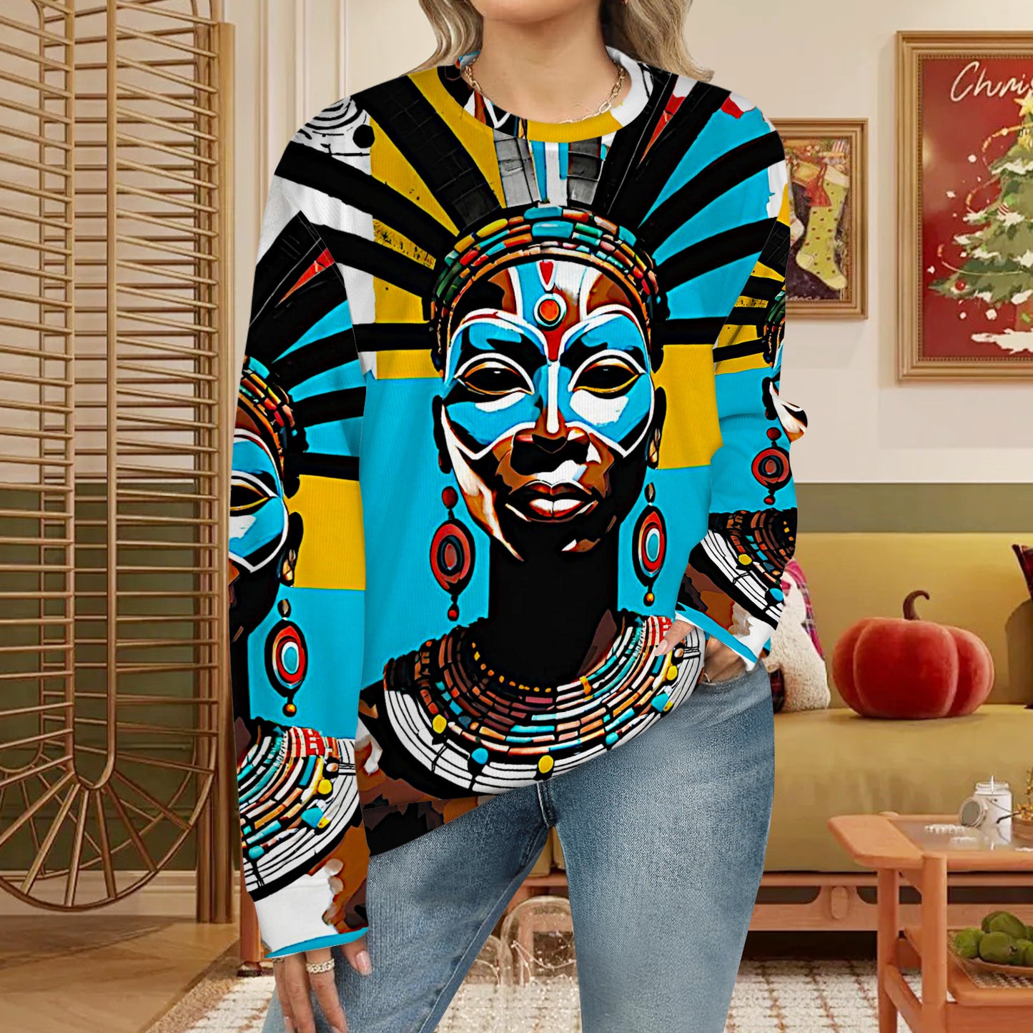 Gift Unisex Wool Sweater Eto (Large Size）