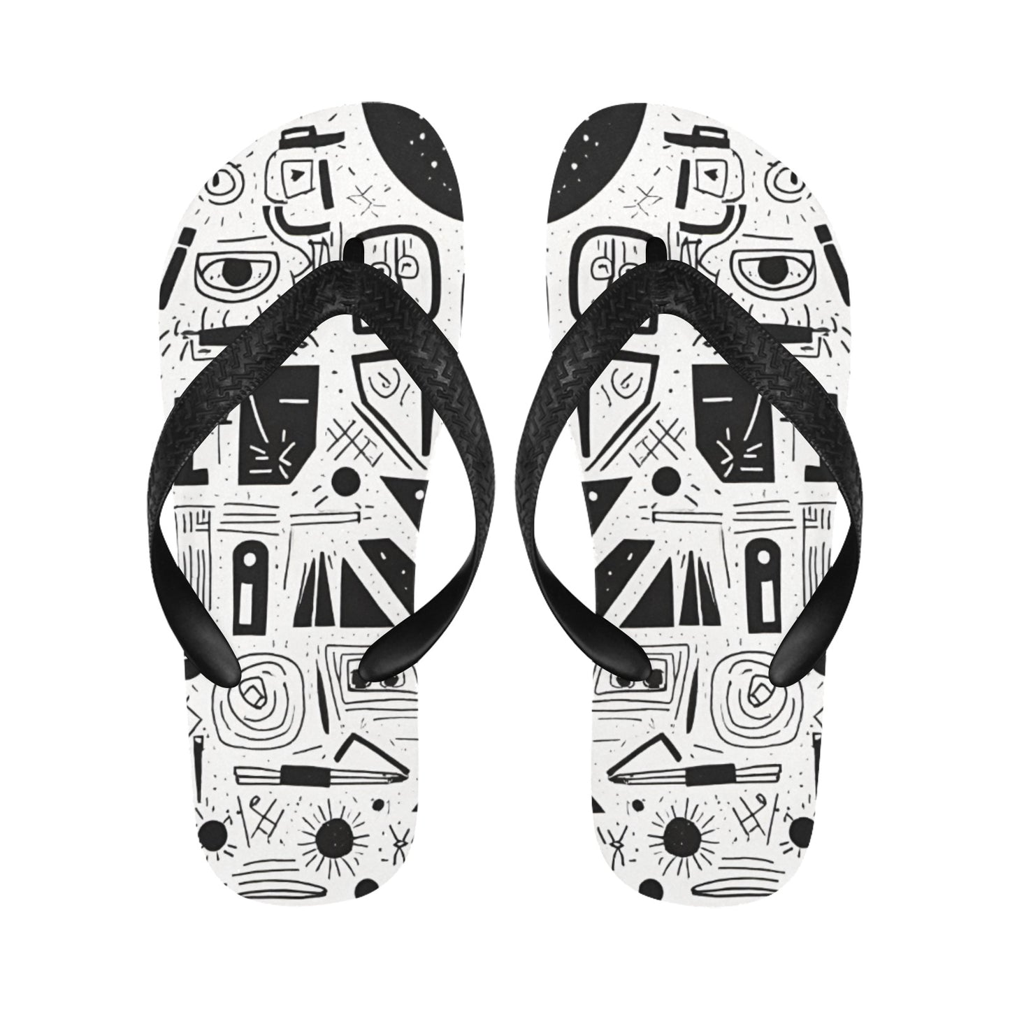 Gift Flip Flops (For both Men and Women) Faces