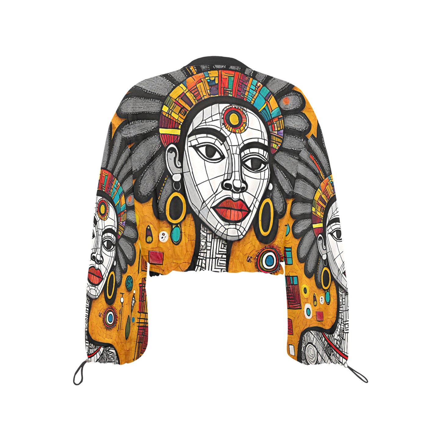 Gift Women's Chiffon Cropped Jacket Arewa Ijaw