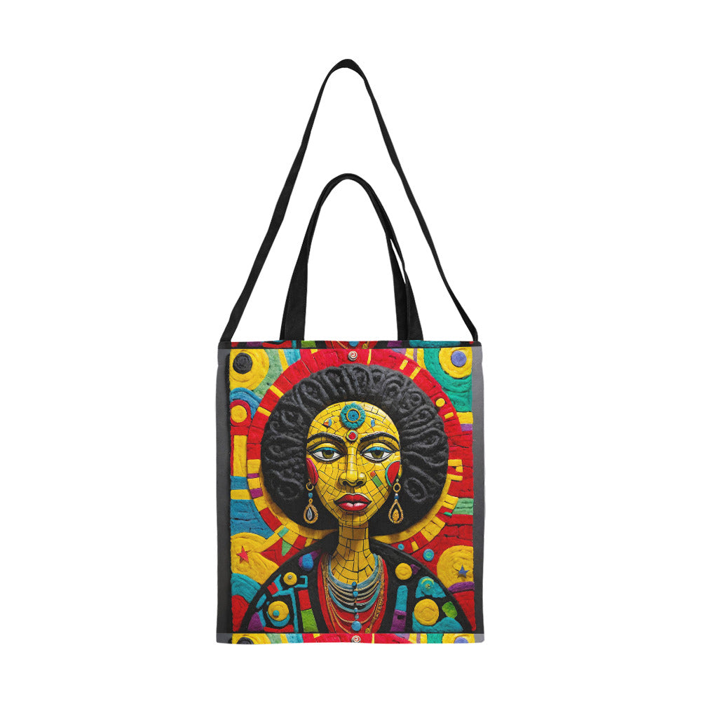 Gift Women's Canvas Tote Bag(Medium) Daju Daju