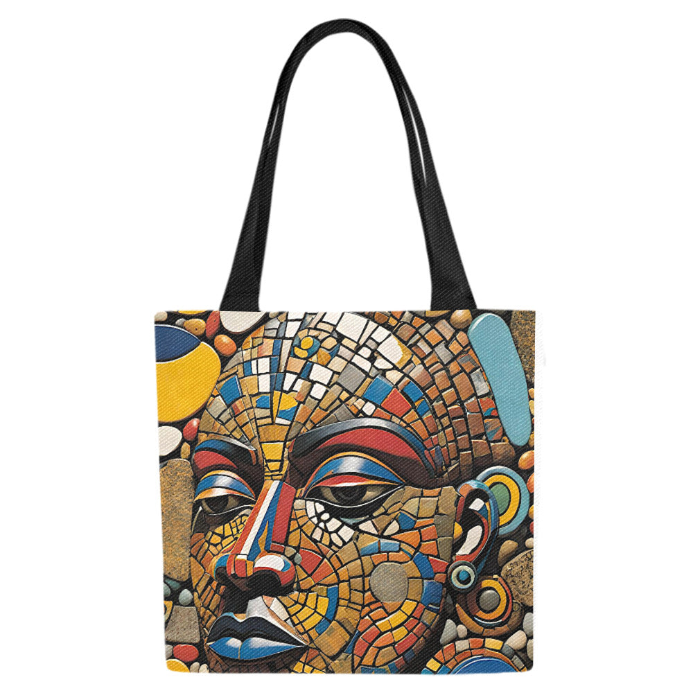 Gift Men and Women's Canvas Tote Bag Okutayemi (Set of 2)