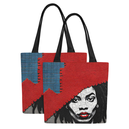 Gift Women's Canvas Tote Bag  Yoju (Set of 2)