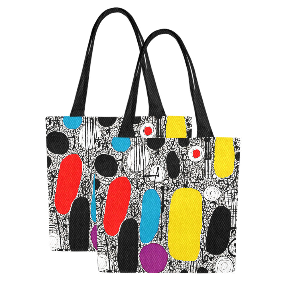 Canvas Tote Bag Nreti (Set of 2)