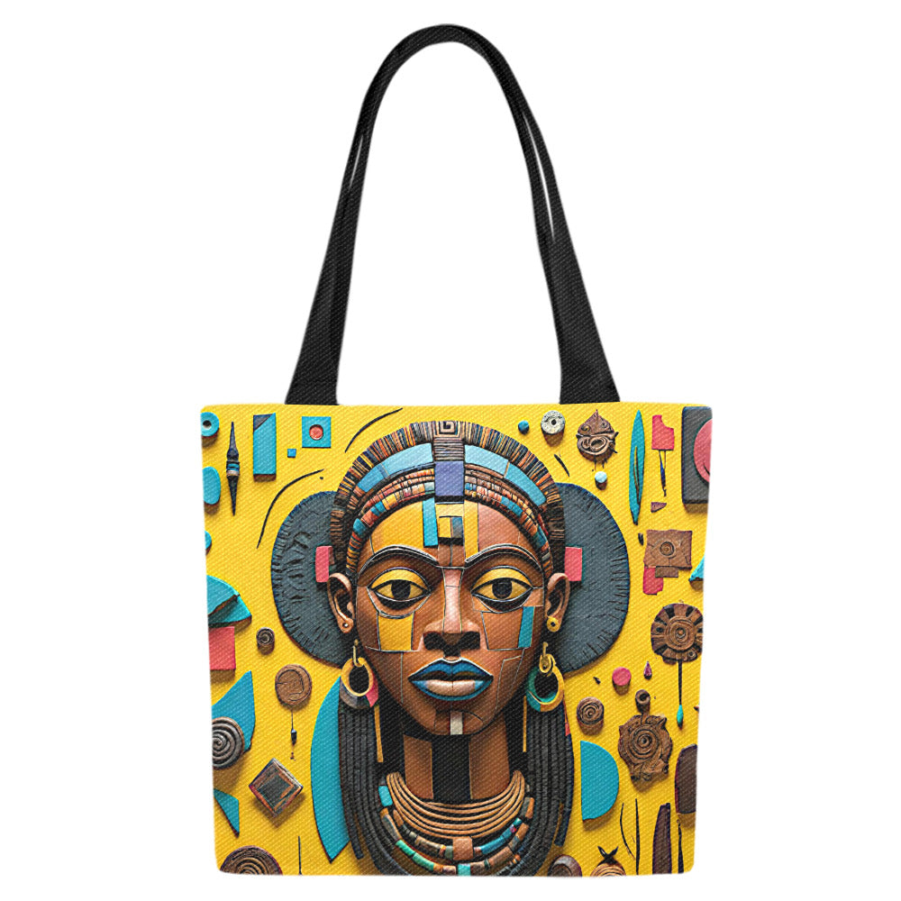 Canvas Tote Bag Yewande (Set of 2)