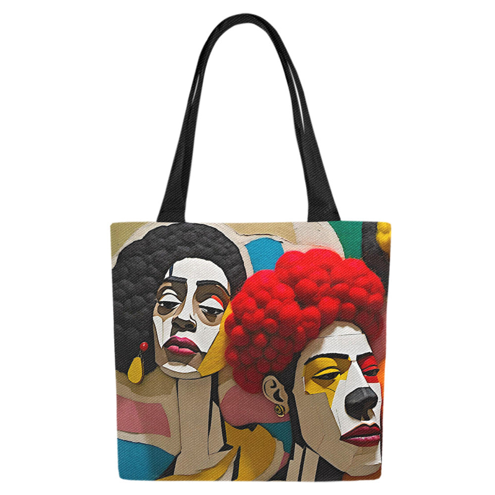 Canvas Tote Bag Sisi Meji (Set of 2)