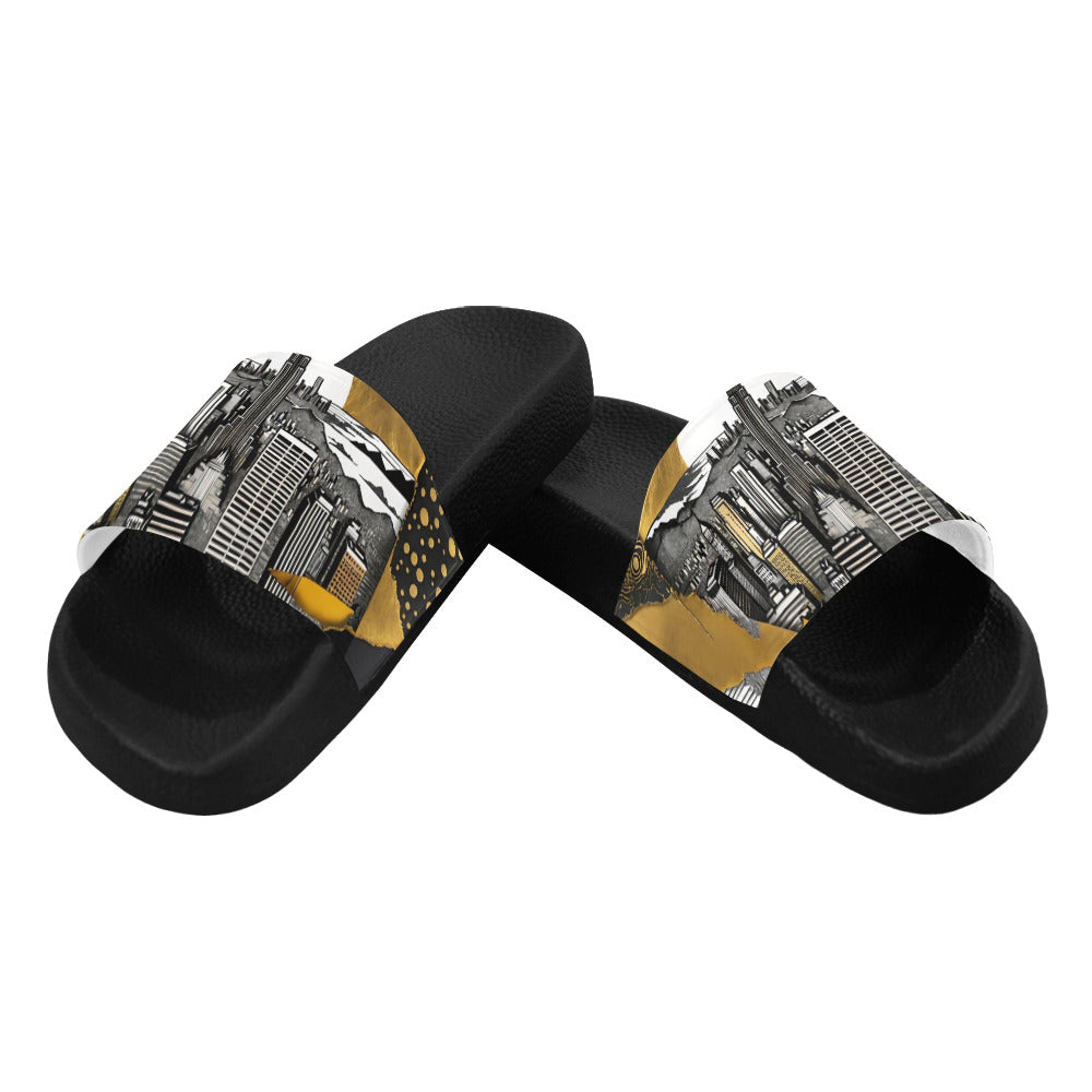 Gift Men's Slide Sandals Ilu nla