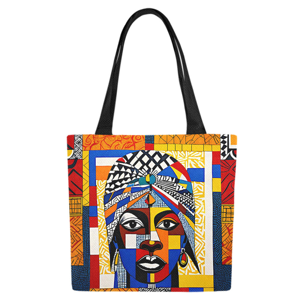 Gift Women's Canvas Tote Bag Odun (Set of 4)