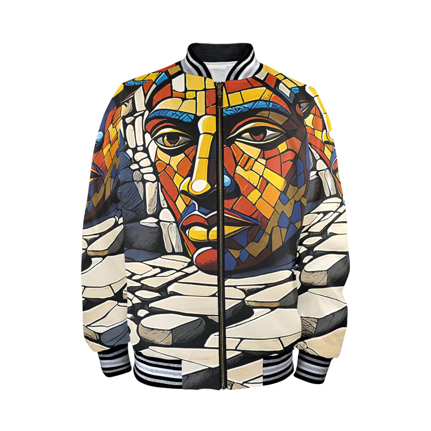 Gift Men's Bomber Jacket Oju Okuta aura