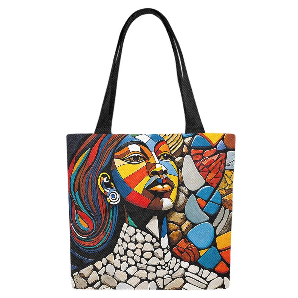 Gift Women's Canvas Tote Bag Okutalola (Set of 2)