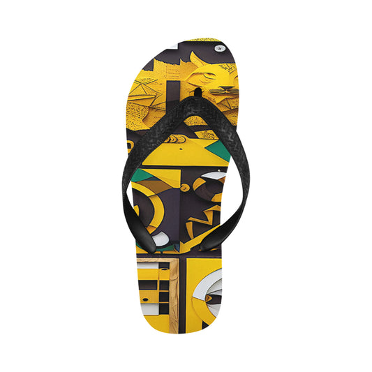 Gift Flip Flops (For both Men and Women) Lion Hiding