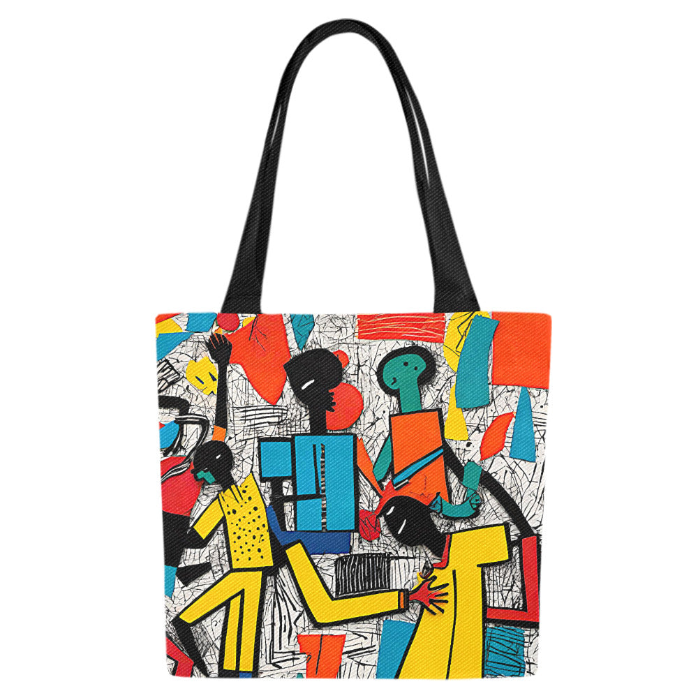 Canvas Tote Bag Aaro (Set of 2)