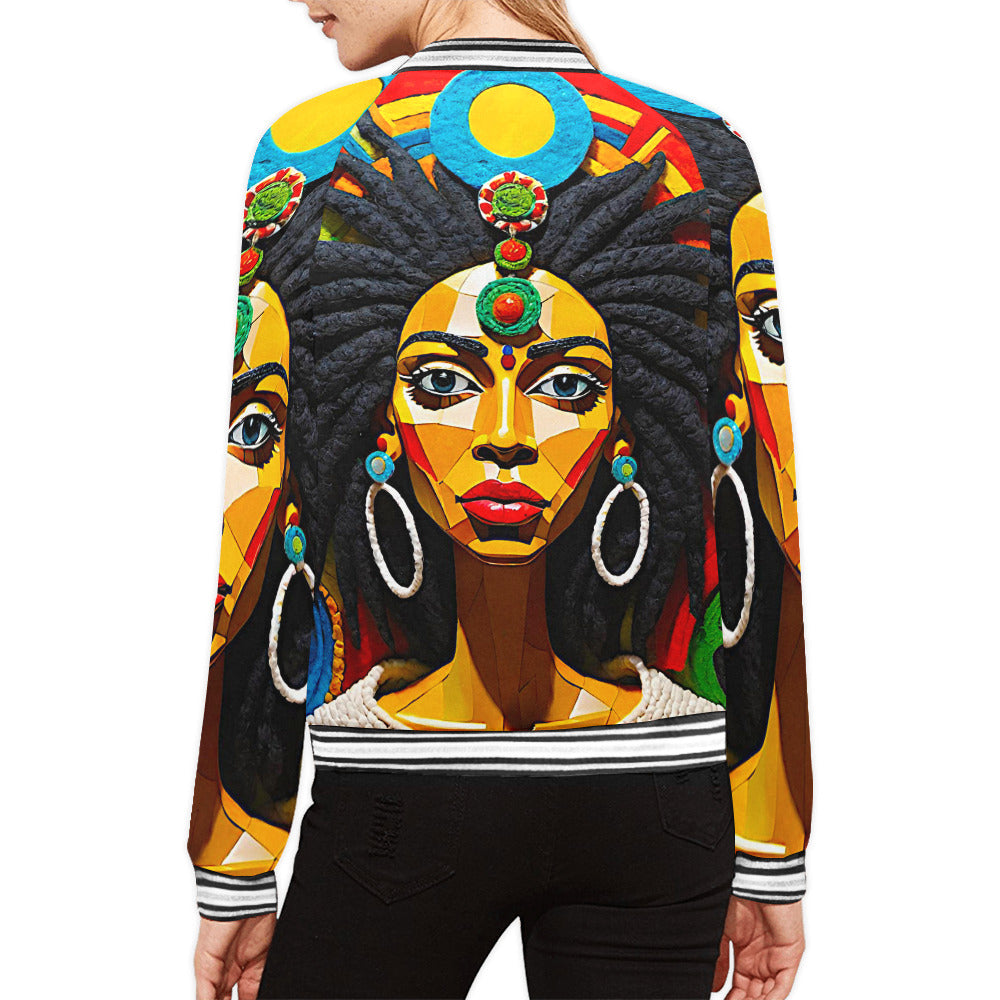 Gift Women's Horizontal Stripes Jacket