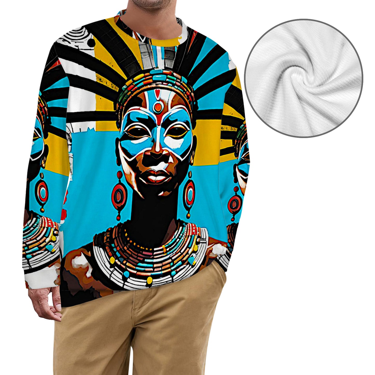 Gift Unisex Wool Sweater Eto (Large Size）