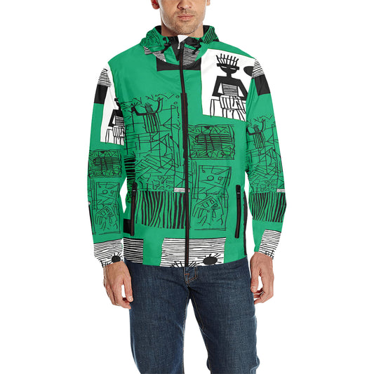 Gift Men's Quilted Windbreaker Eyawa