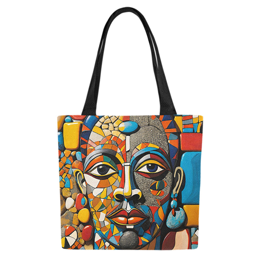 Gift Men and Women's Canvas Tote Bag Okutadowo (Set of 2)