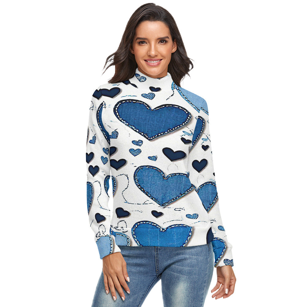 Gift Autumn Long Sleeve Women's Turtleneck Sweater Ife