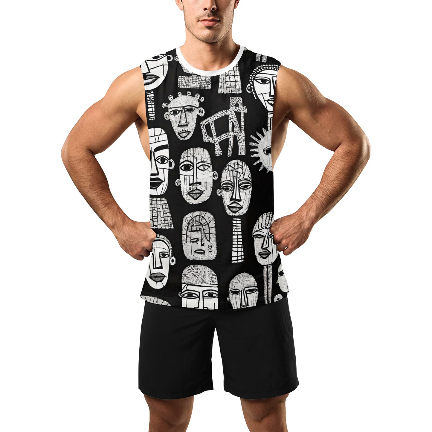 Gift Men's Open Sides Tank Top Ero Aura