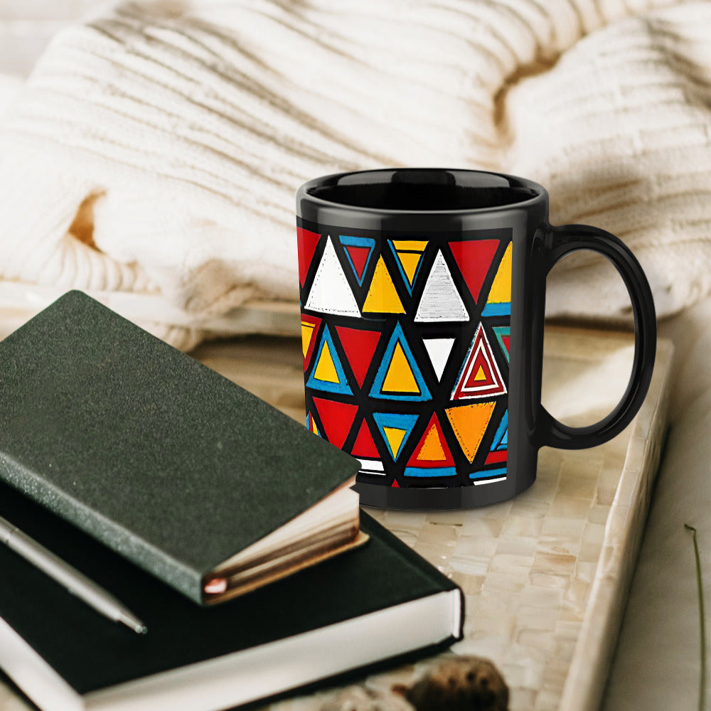 Gift Men and Women's Black Mug Bamu