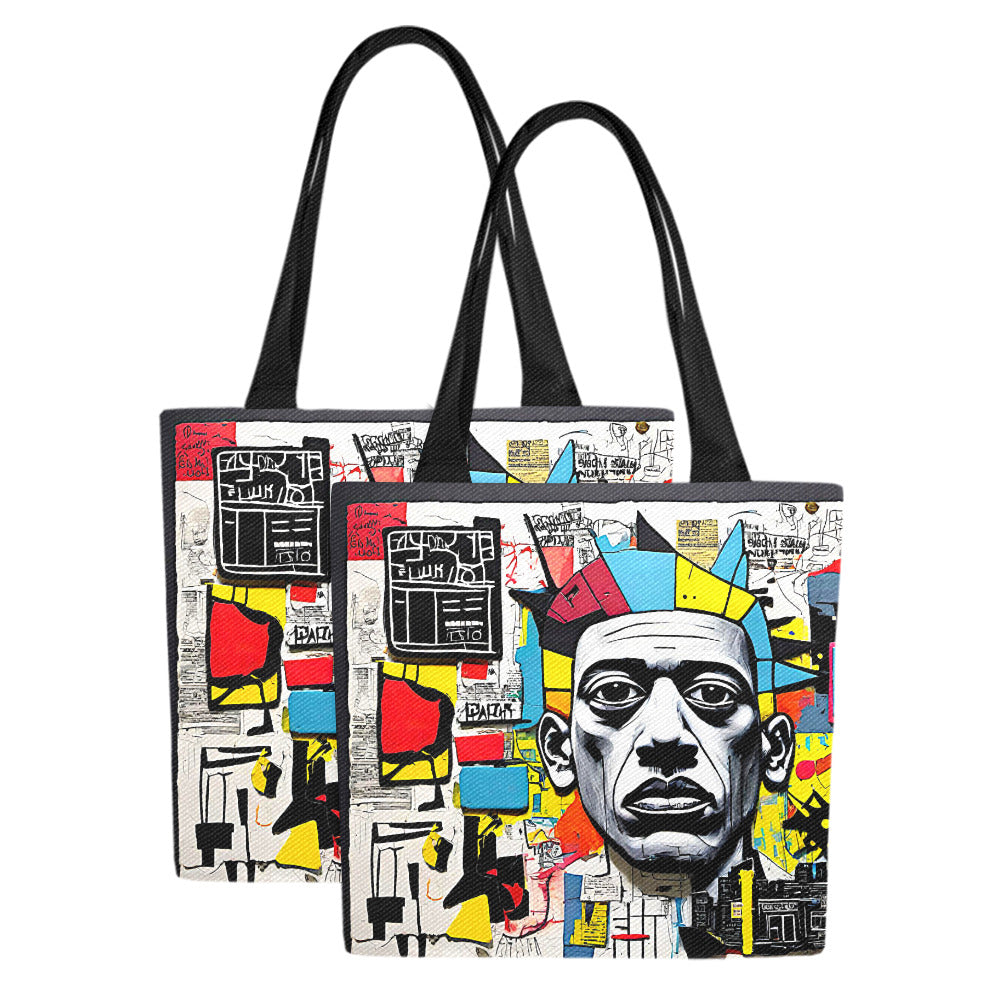 Canvas Tote Bag Mr Boye  (Set of 2)