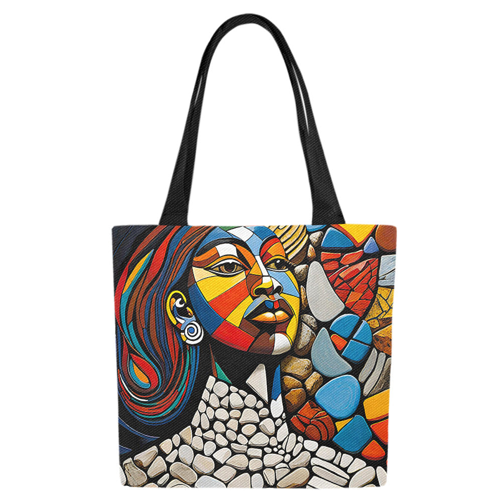 Gift Women's Canvas Tote Bag Okutalola (Set of 2)