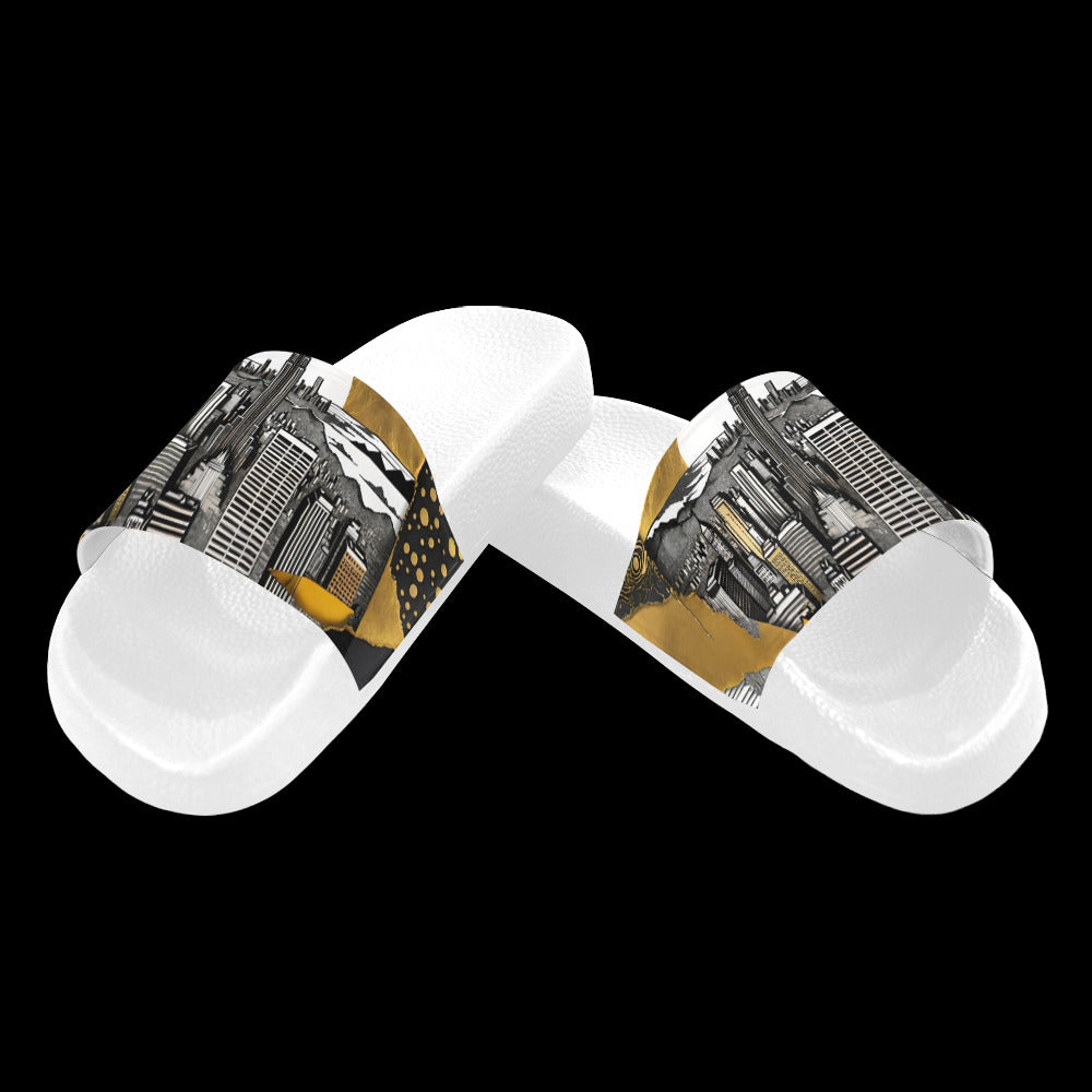 Gift Men's Slide Sandals Ilu nla