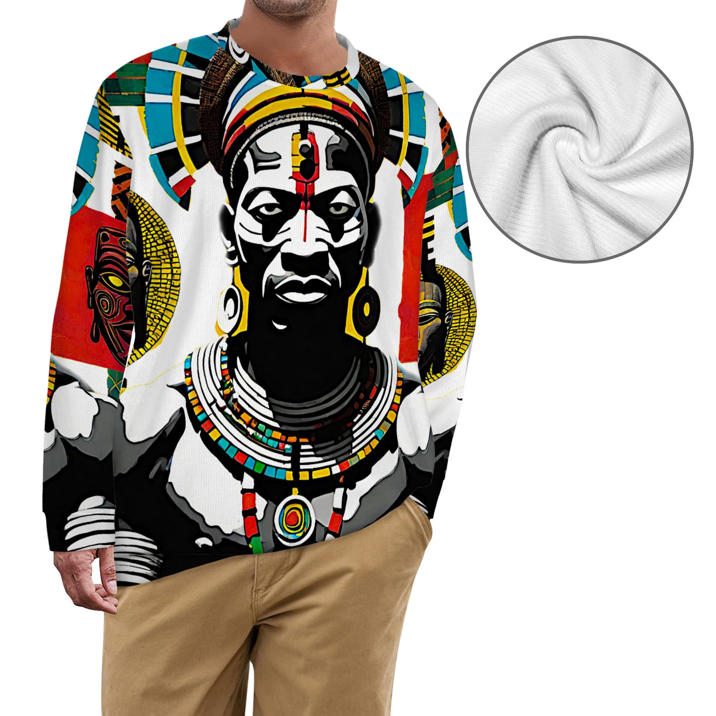 Gift Unisex Wool Sweater Durodada (Large Size）