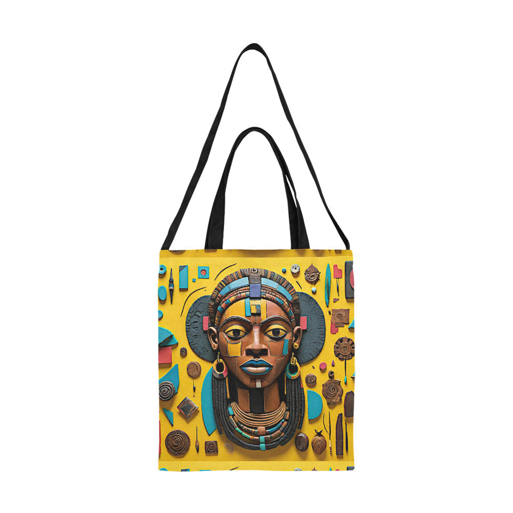 Gift Women's Canvas Tote Bag(Medium) Yewande