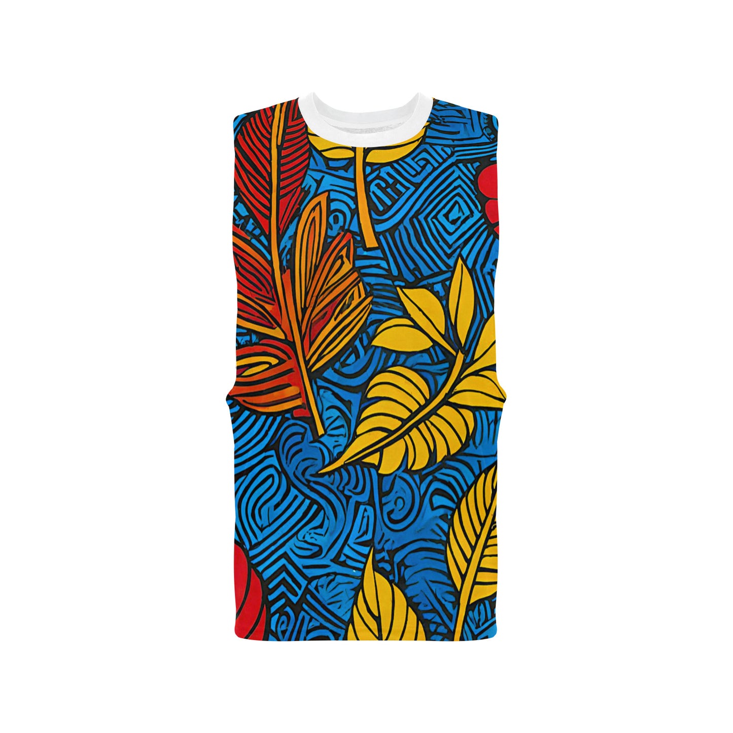 Gift Men's Open Sides Tank Top Aso ewe