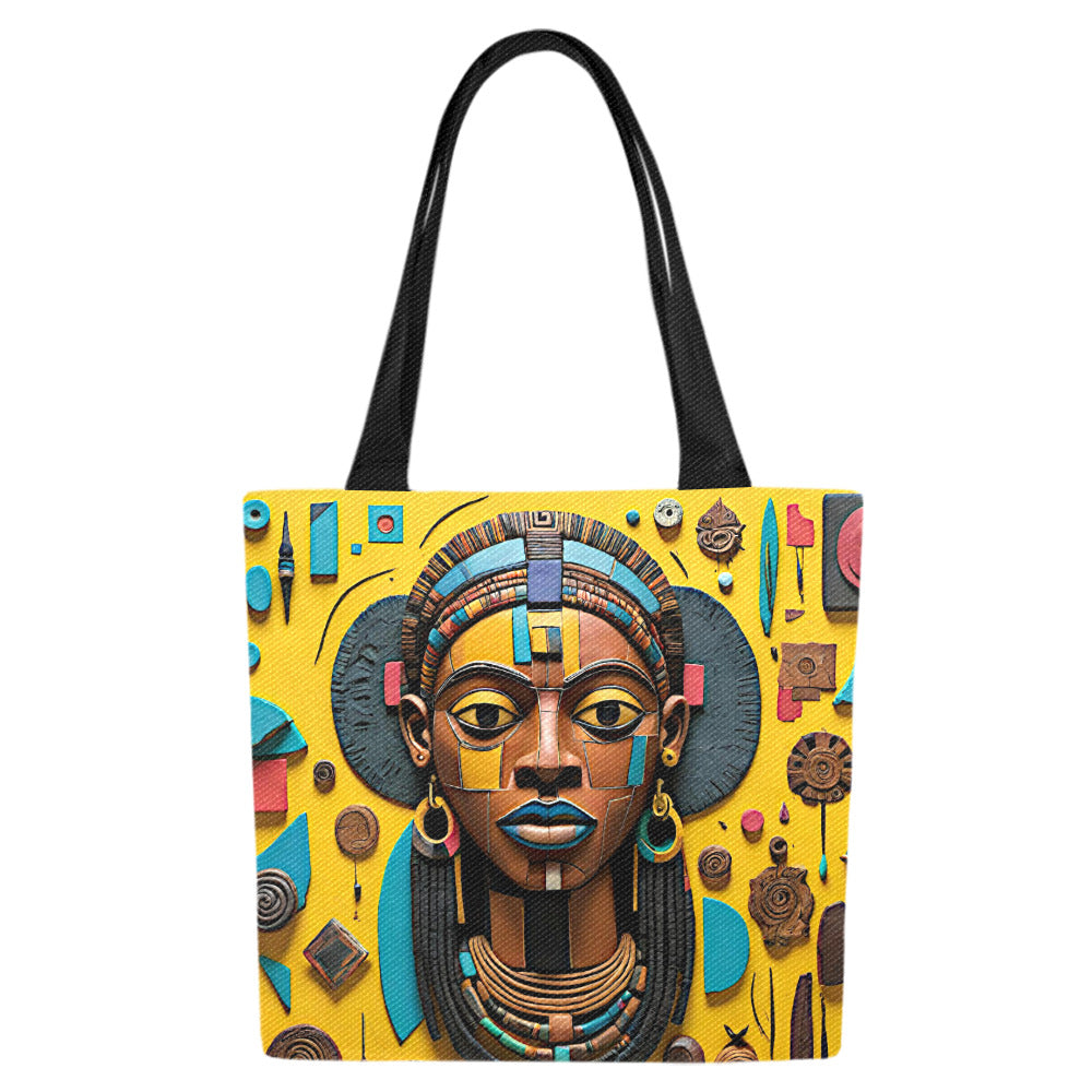 Canvas Tote Bag Yewande (Set of 2)