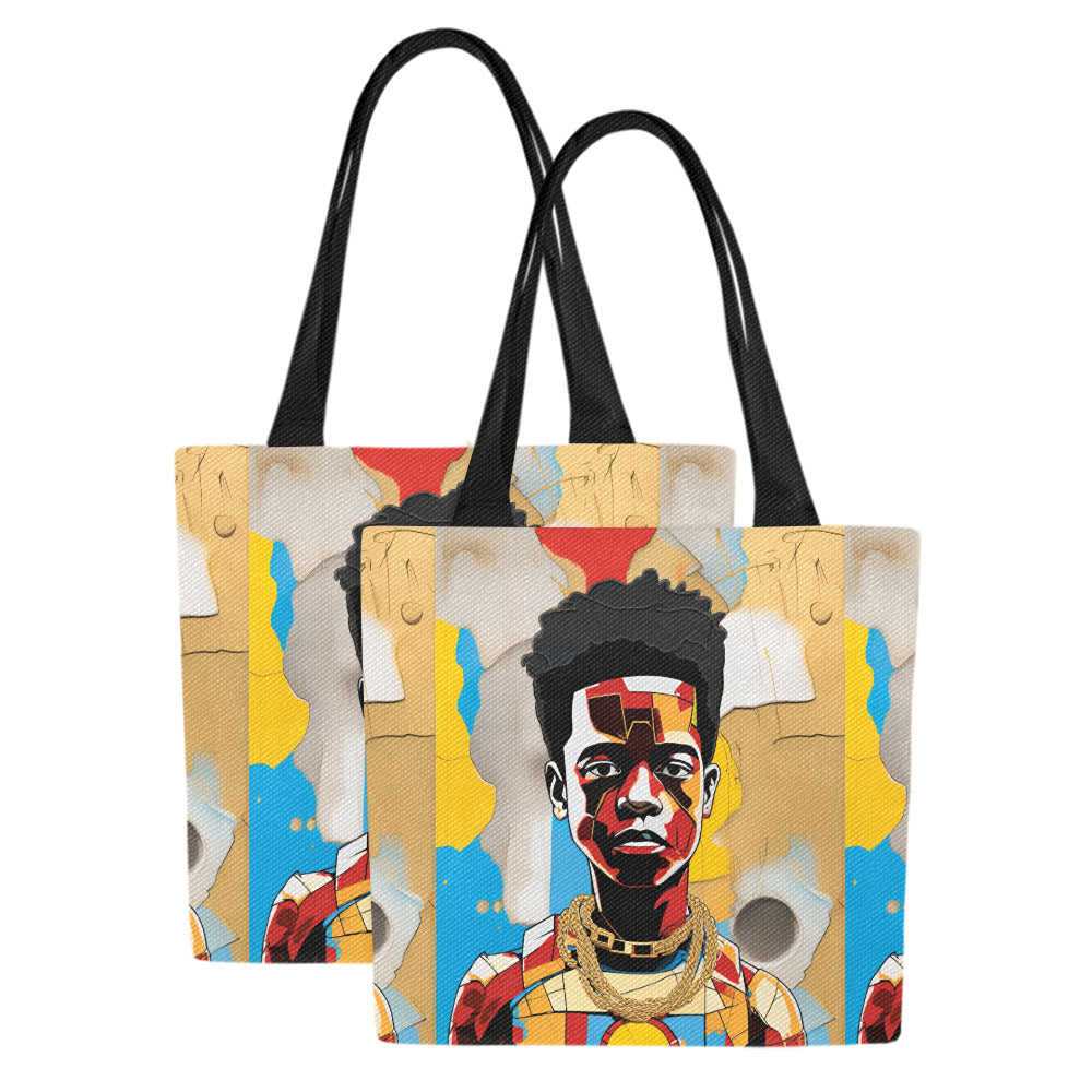 Gift Kiddies Canvas Tote Bag Omo Awo (Set of 2)
