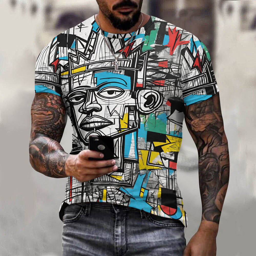 Gift Men's T shirt 100% Cotton Ade