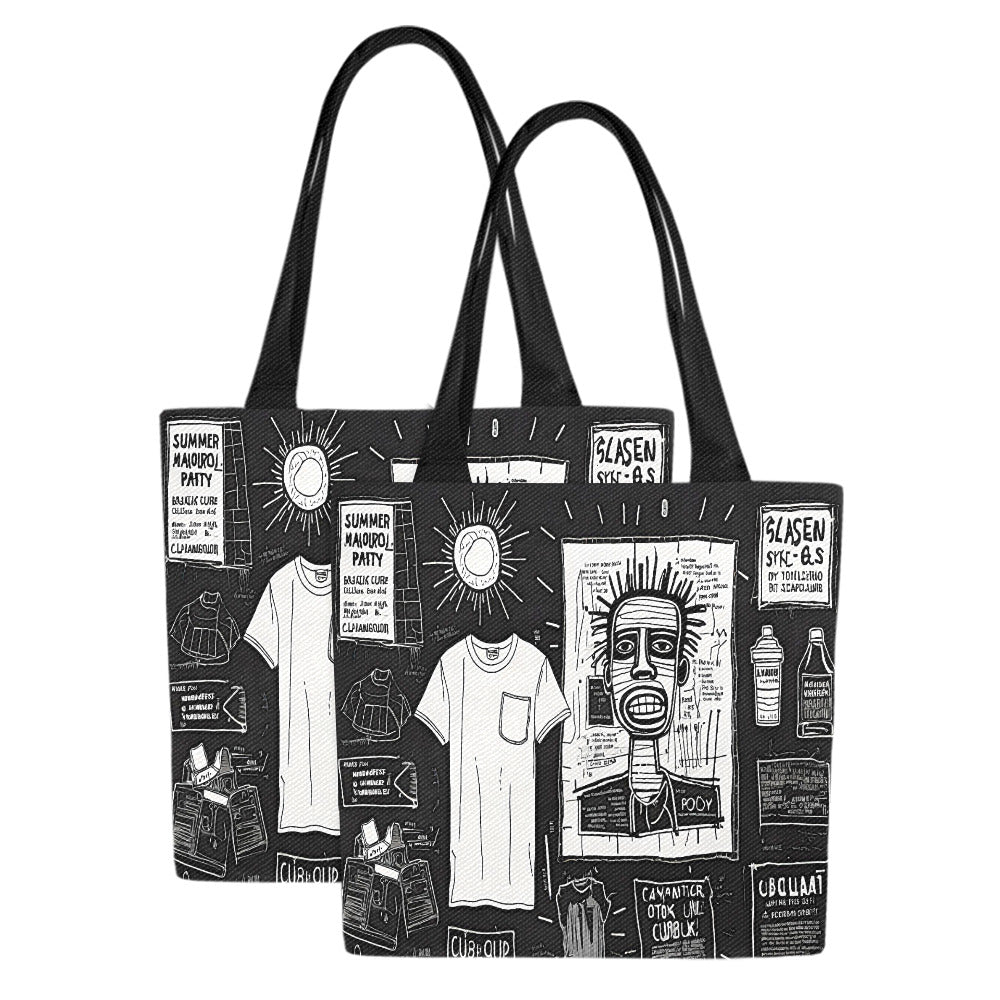 Canvas Tote Bag Irun Double Pack