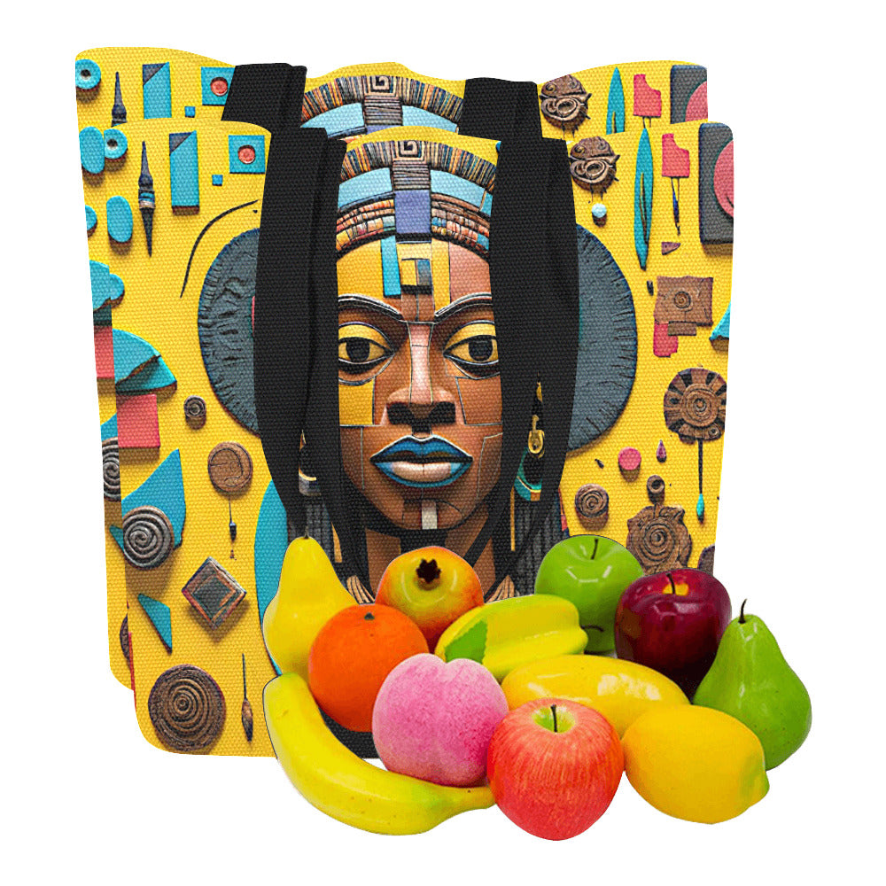 Canvas Tote Bag Yewande (Set of 2)